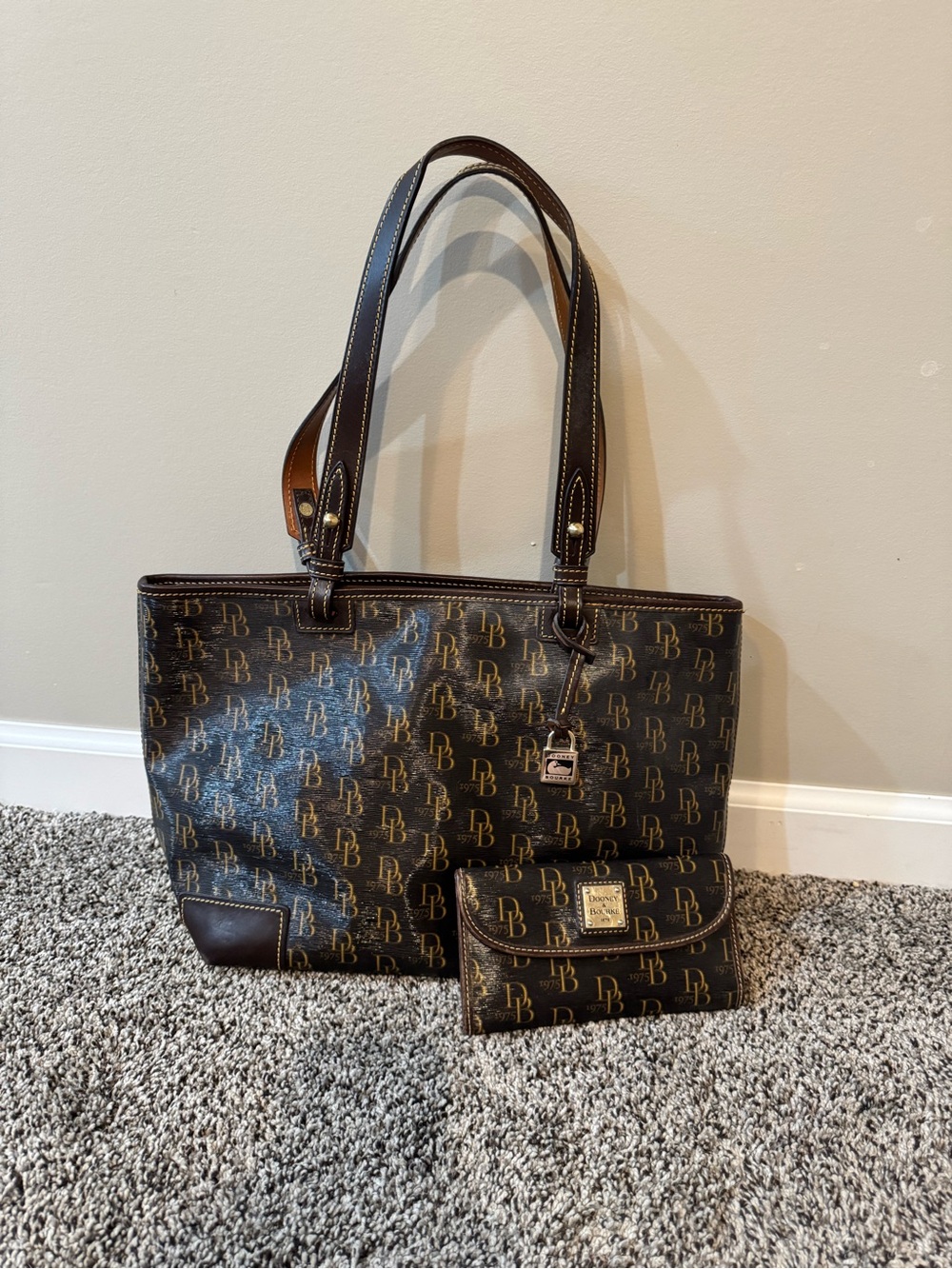 Dooney & Bourke Tote with Matching Wallet